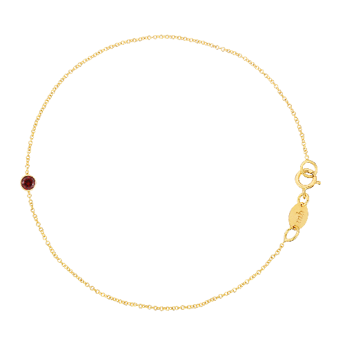 Custom Gold Bracelet - 1 Letter