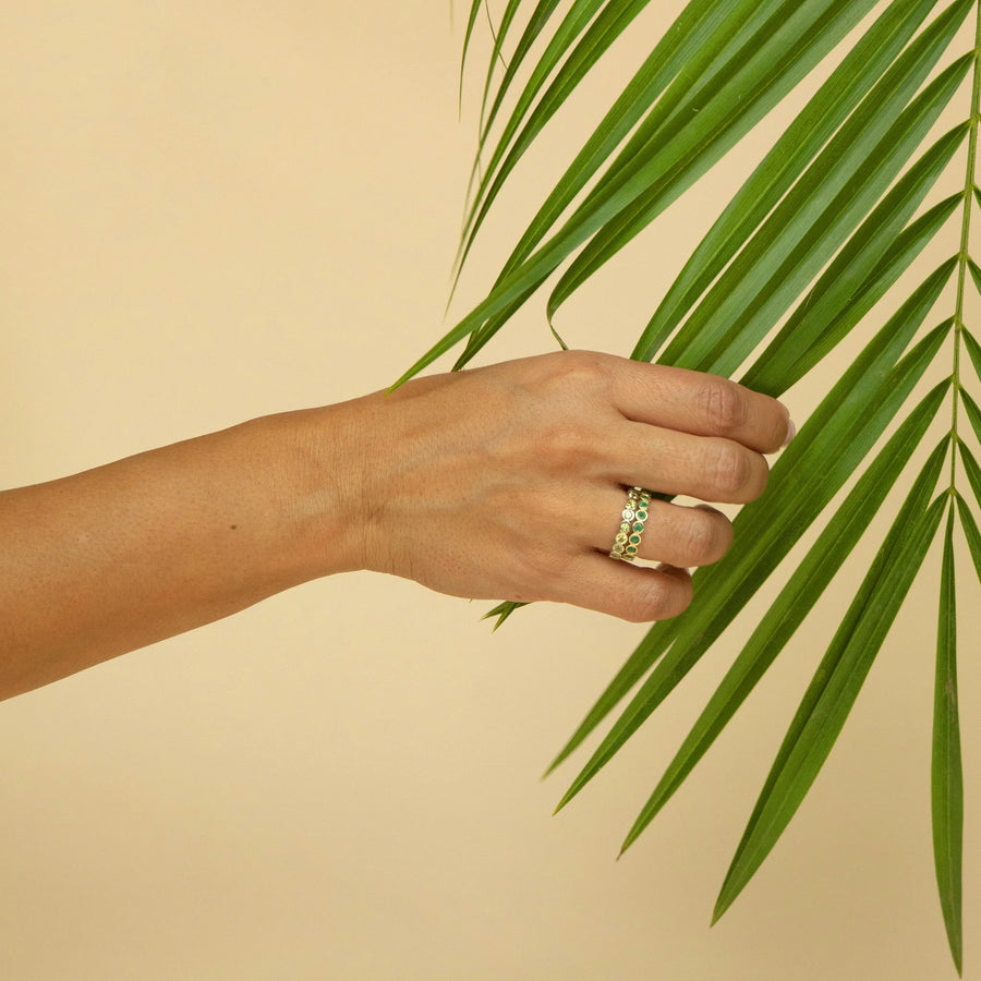 The Fern Bouquet Ring