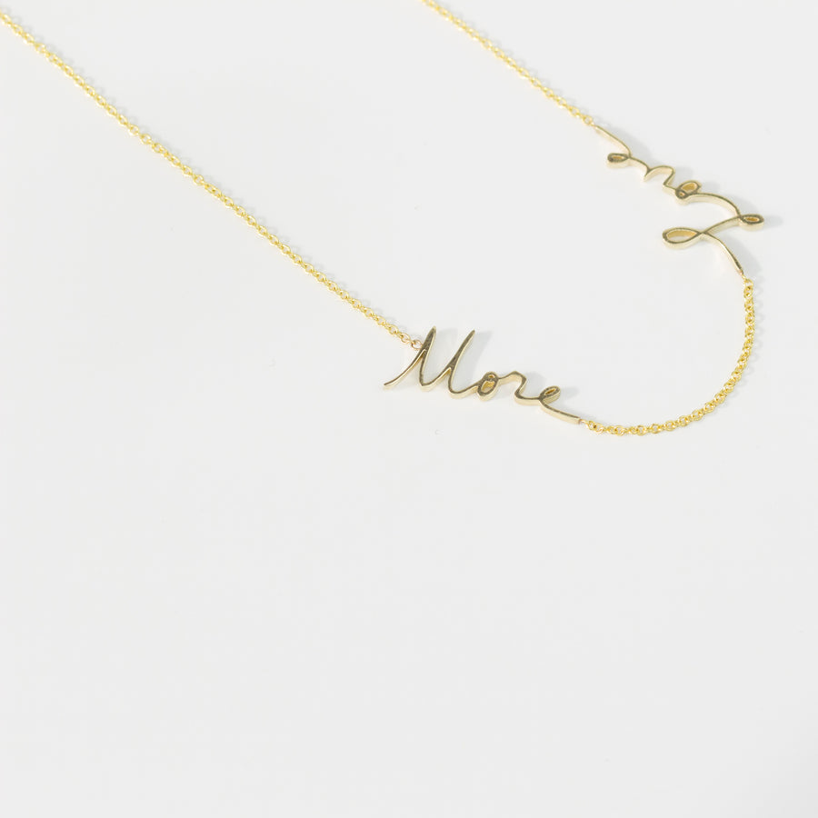 More Love Necklace
