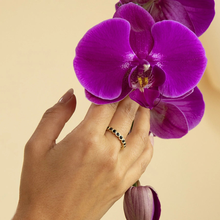 The Orchid Bouquet Ring
