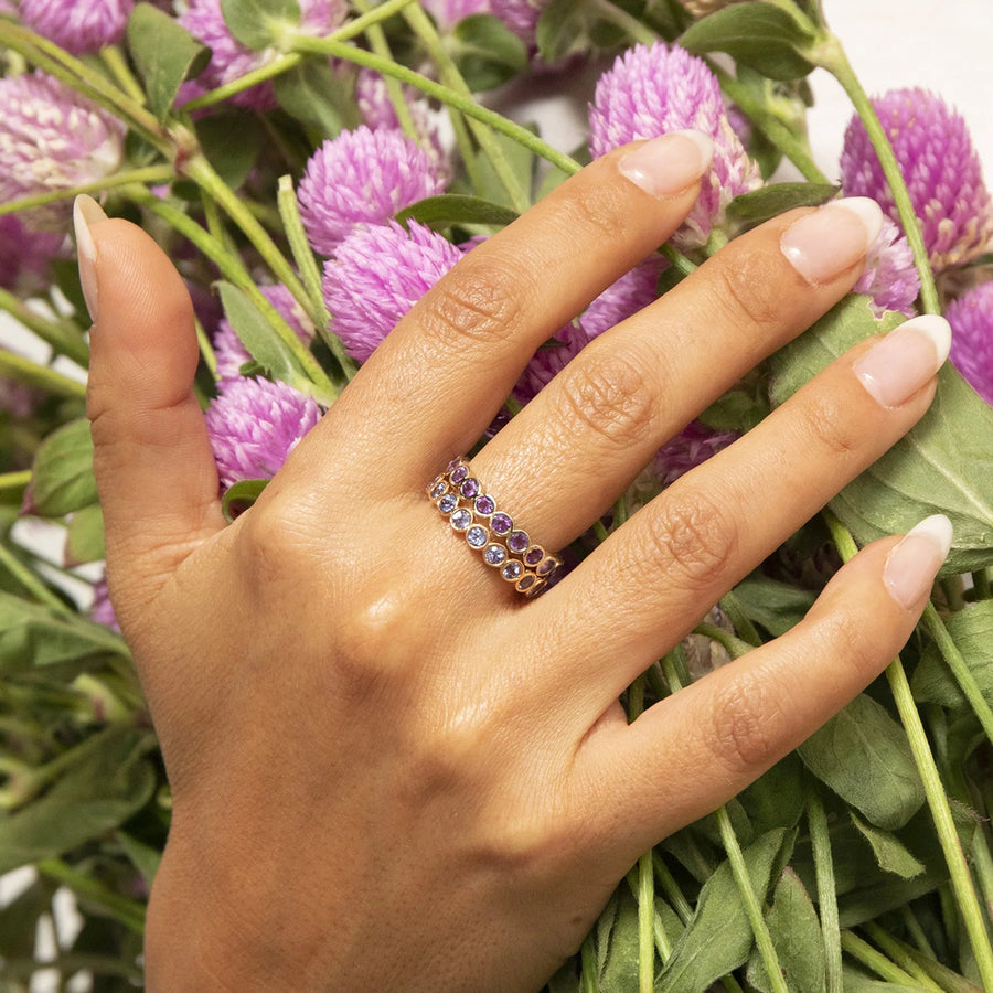 The Violet Bouquet Ring